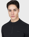 Track Short Sleeve Base Layer (Black)