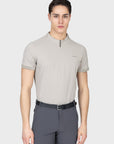 Track Short Sleeve Base Layer (Soft Taupe)