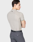 Track Short Sleeve Base Layer (Soft Taupe)