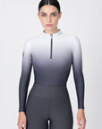Ombré Long Sleeve Base Layer (Graphite)