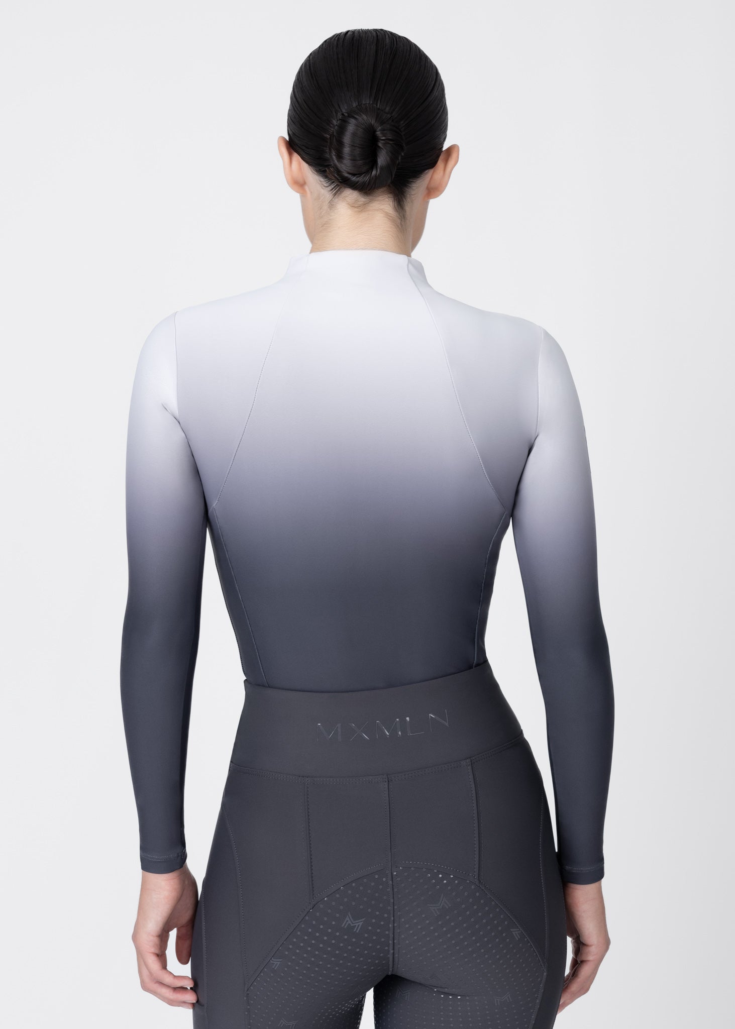 Ombré Long Sleeve Base Layer (Graphite)