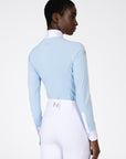 Aira Long Sleeve Show Shirt (Aqua)