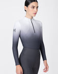 Ombré Long Sleeve Base Layer (Graphite)
