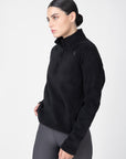Women Versa Fleece Halfzip (Black)