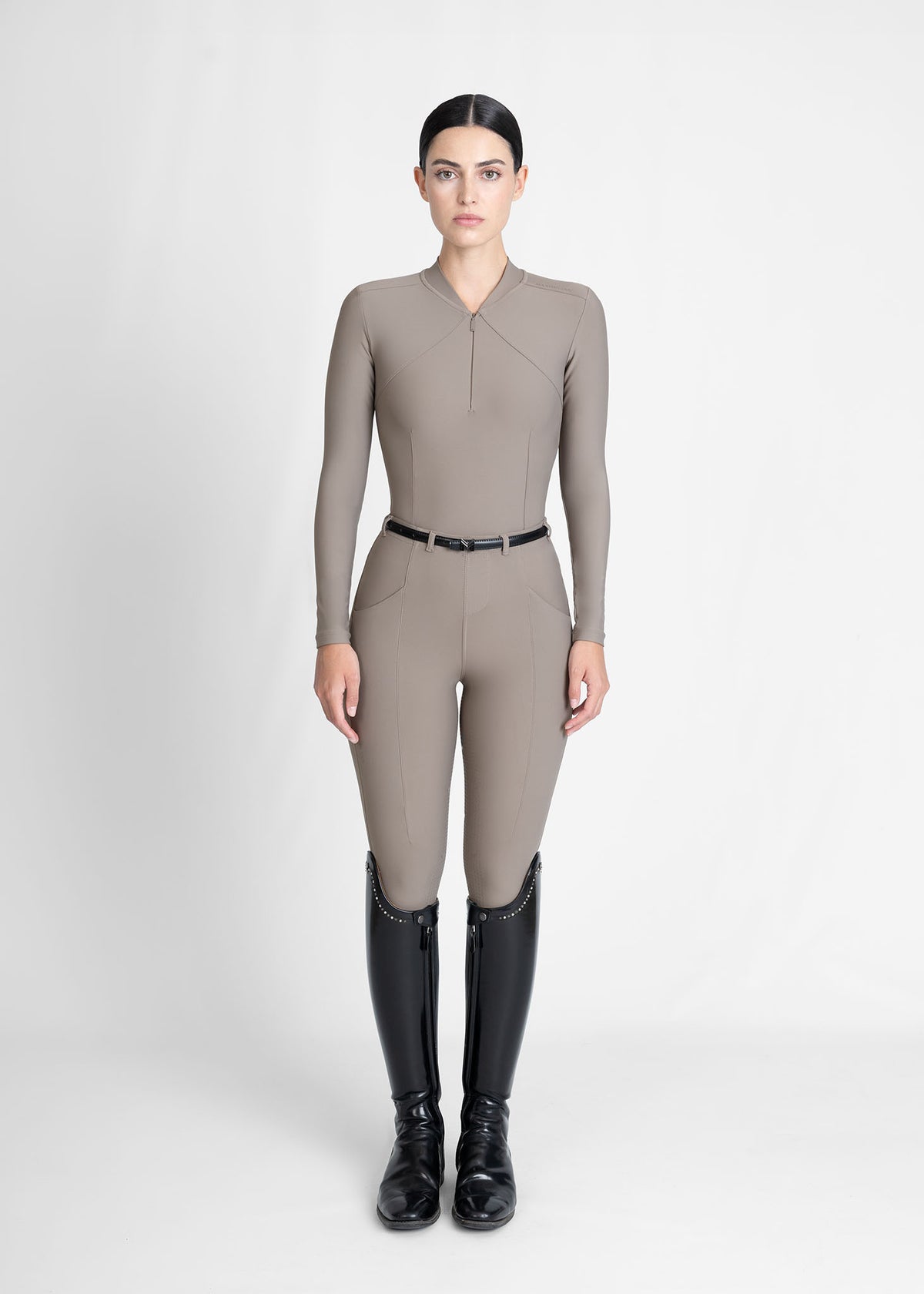 Velya Long Sleeve Base Layer (Taupe)