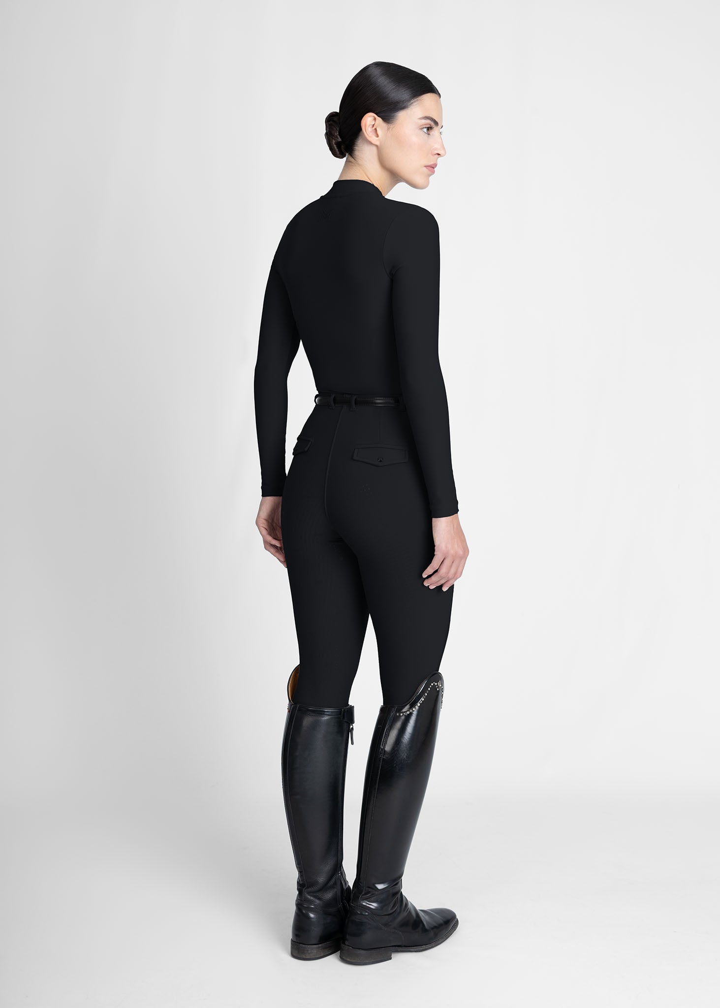 Velya Long Sleeve Base Layer (Black)