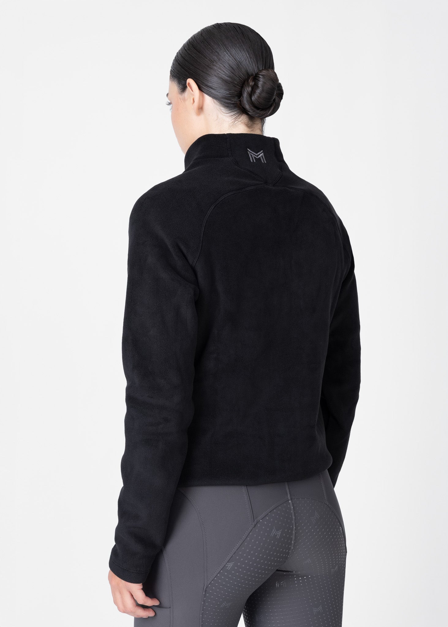 Women Versa Fleece Halfzip (Black)