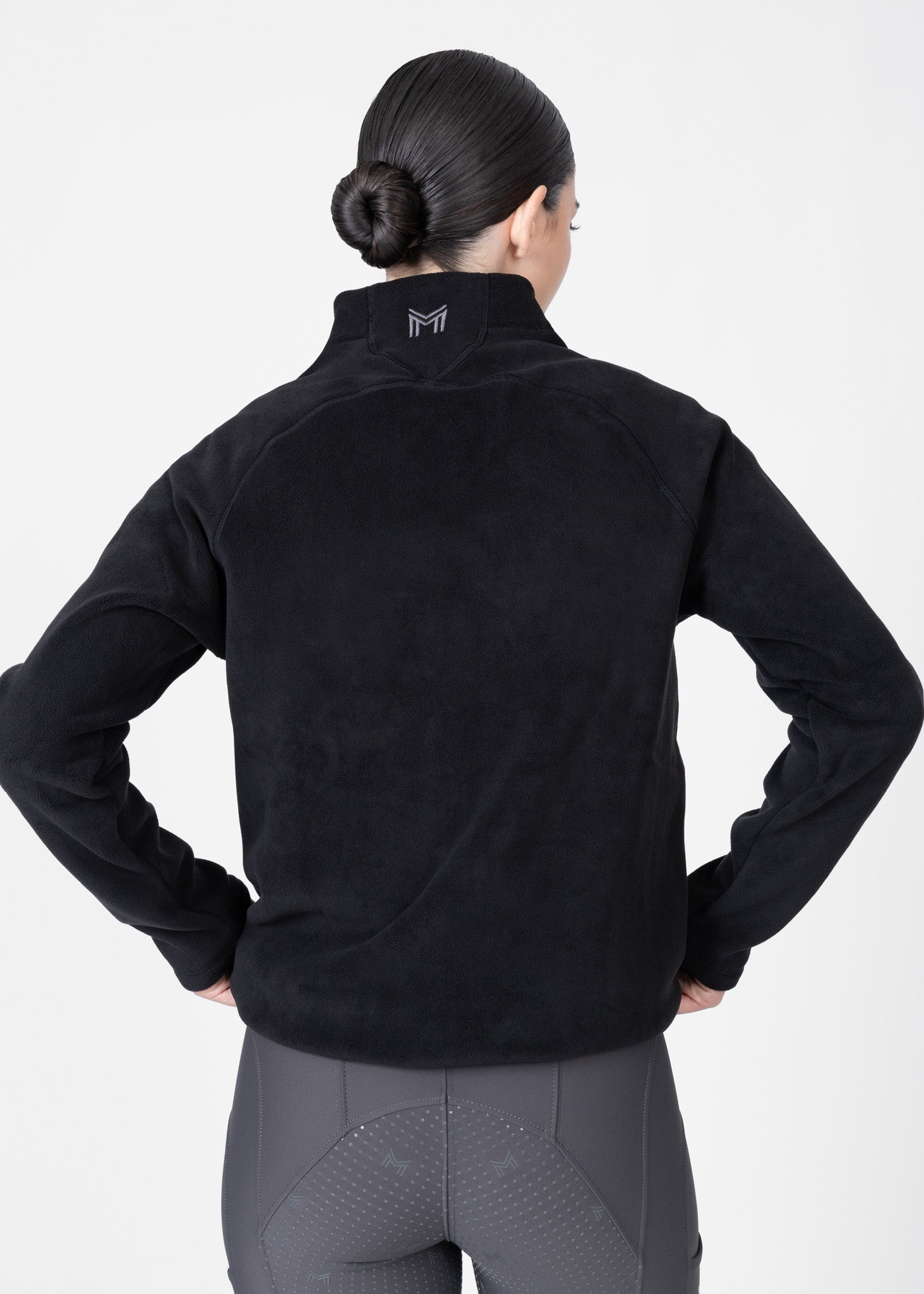 Women Versa Fleece Halfzip (Black)