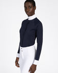 Aira Long Sleeve Show Shirt (Navy)