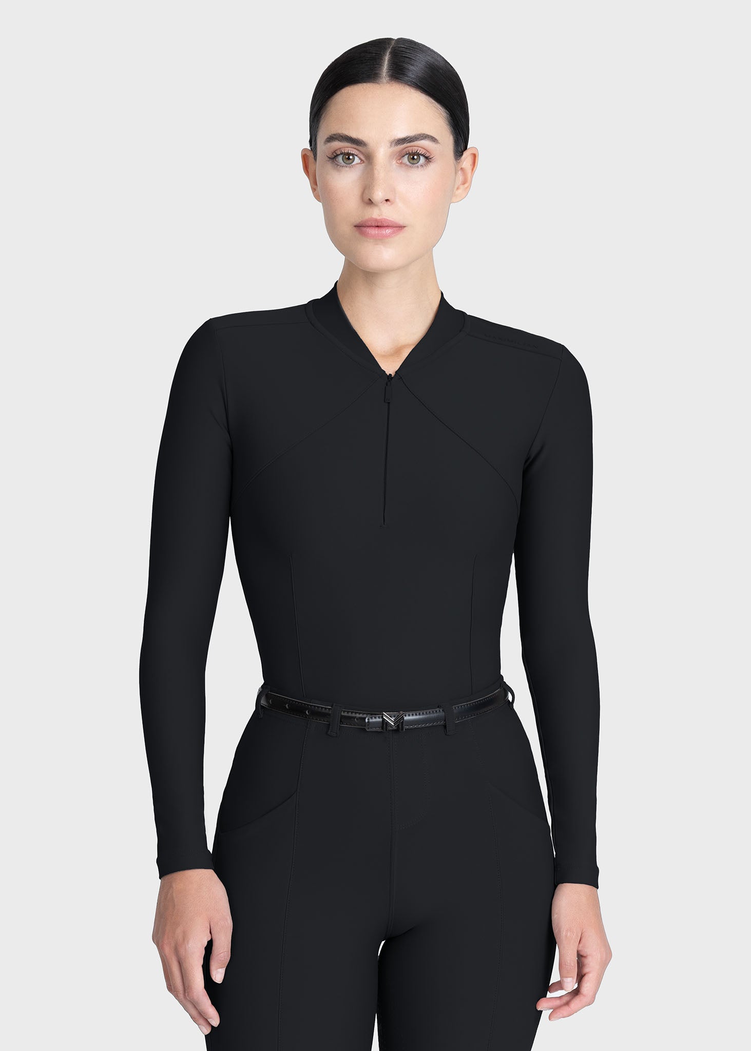 Velya Long Sleeve Base Layer (Black)
