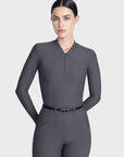 Velya Long Sleeve Base Layer (Graphite)
