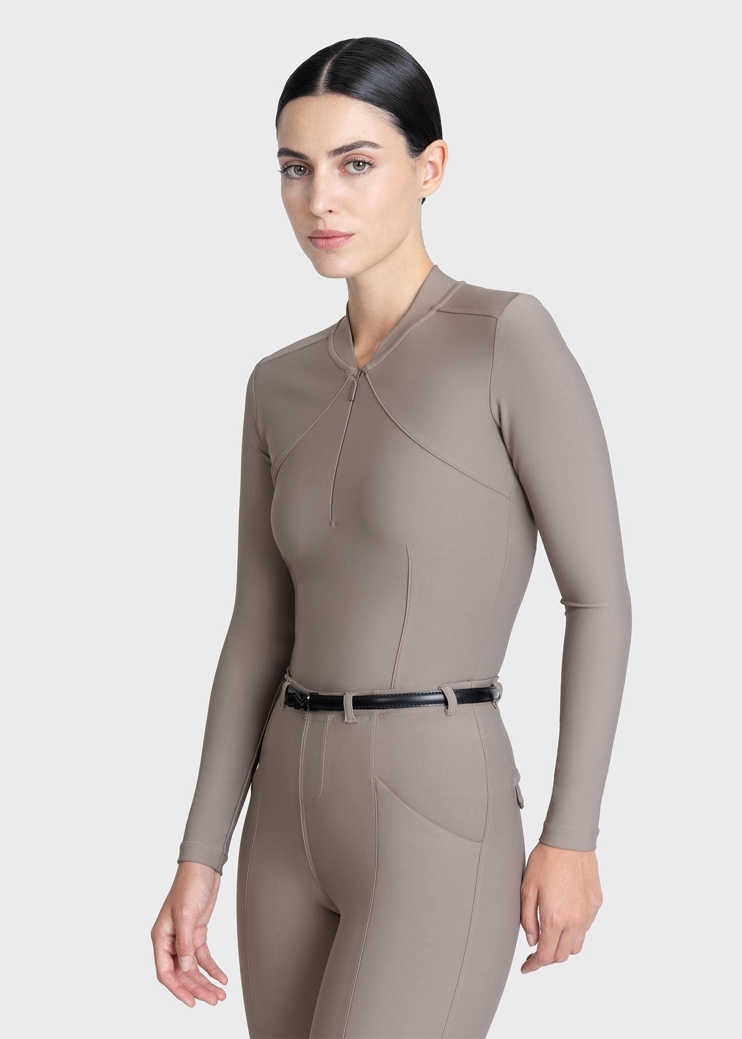 Velya Long Sleeve Base Layer (Taupe)