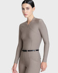 Velya Long Sleeve Base Layer (Taupe)