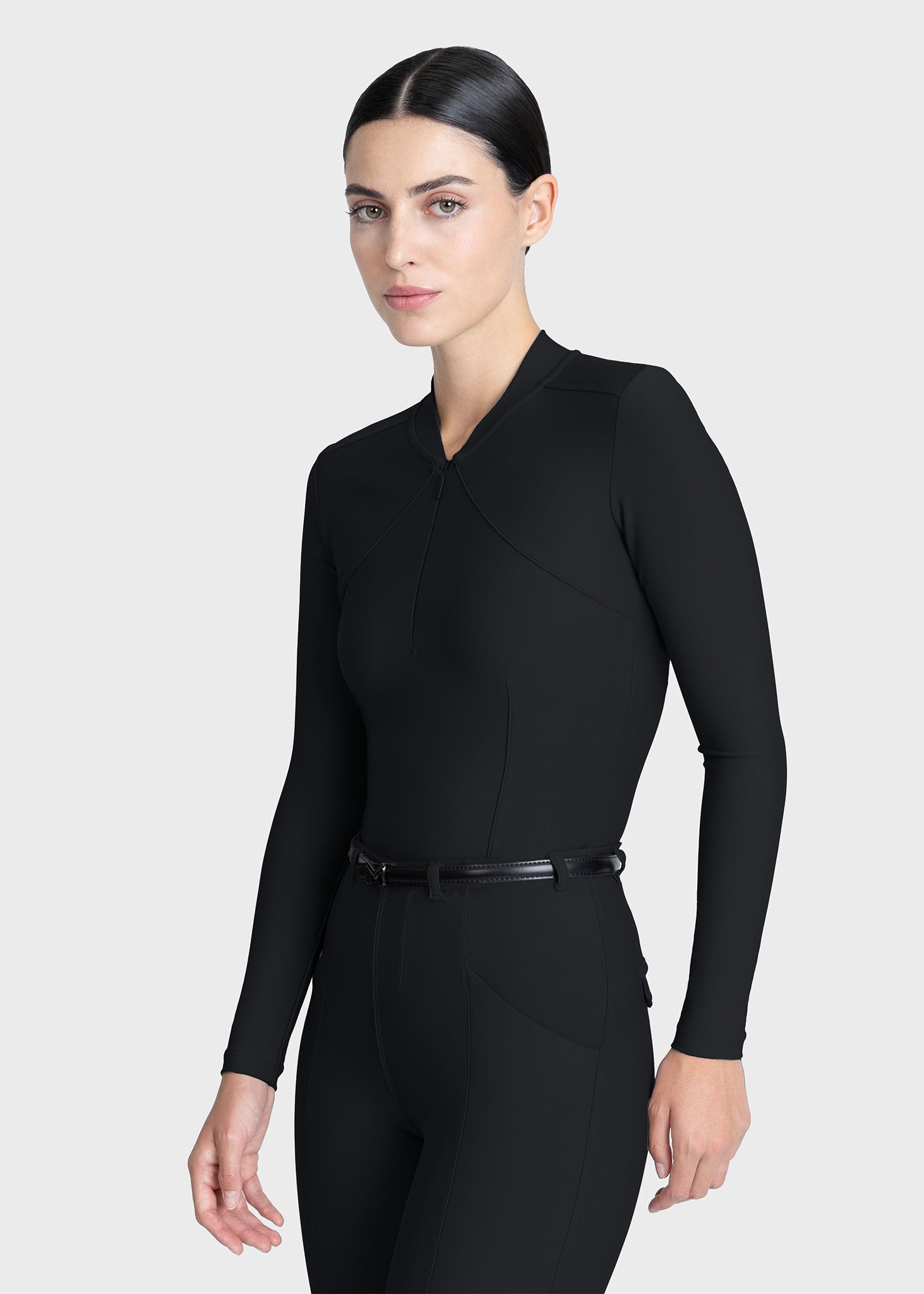 Velya Long Sleeve Base Layer (Black)