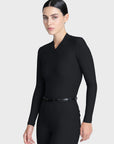 Velya Long Sleeve Base Layer (Black)