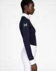 Aira Long Sleeve Show Shirt (Navy)