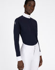 Aira Long Sleeve Show Shirt (Navy)