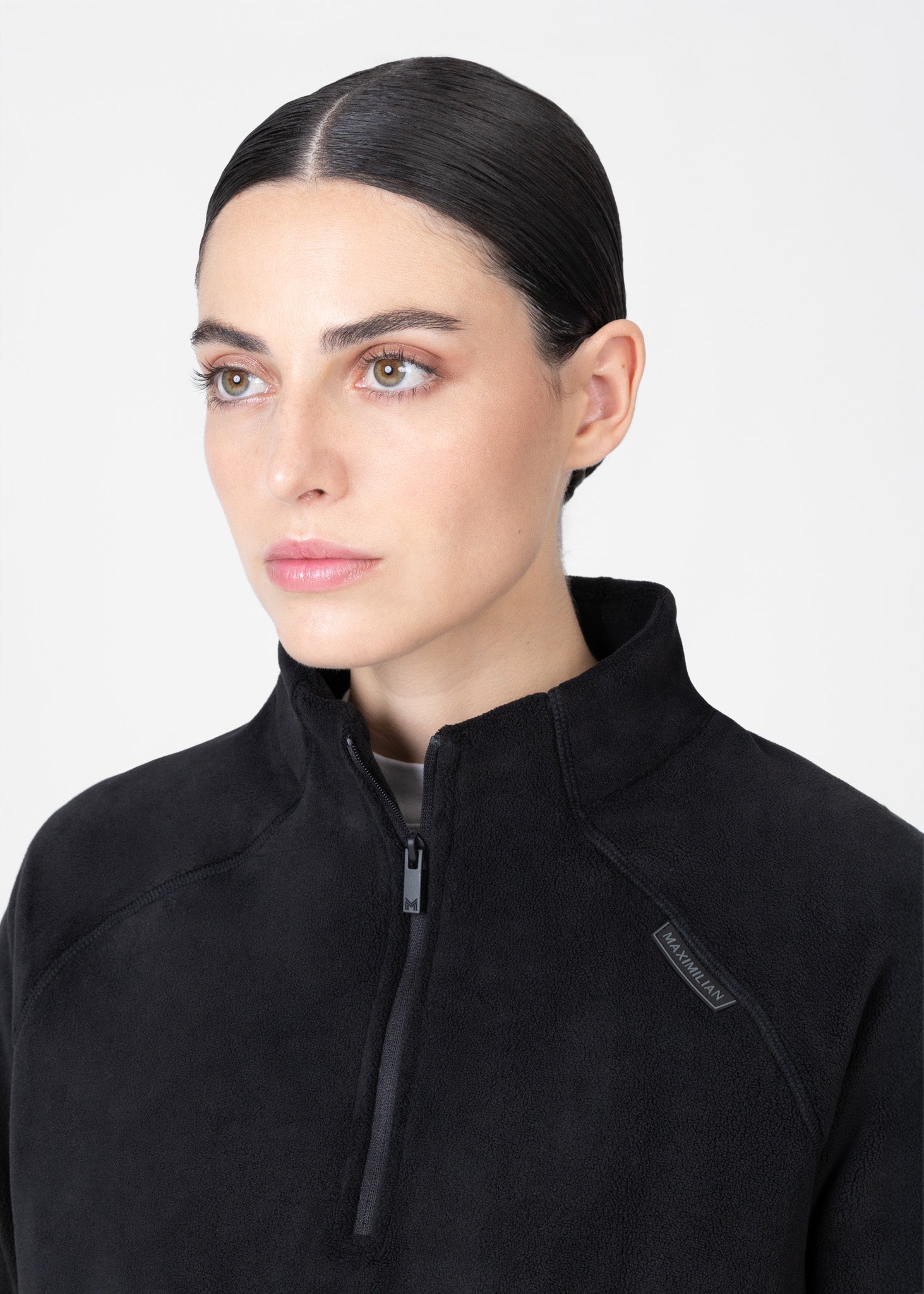 Women Versa Fleece Halfzip (Black)