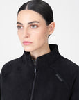 Women Versa Fleece Halfzip (Black)