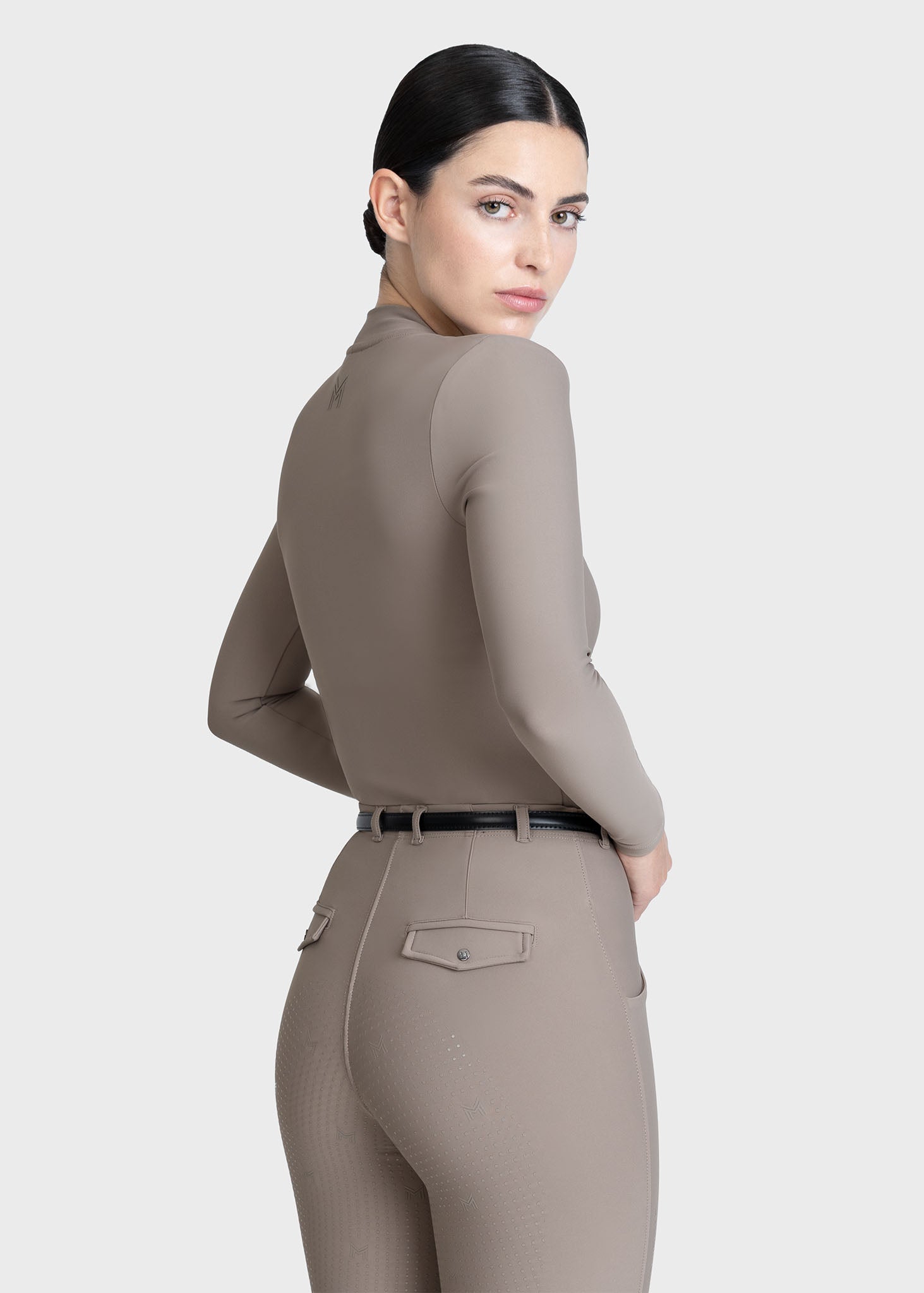 Velya Long Sleeve Base Layer (Taupe)