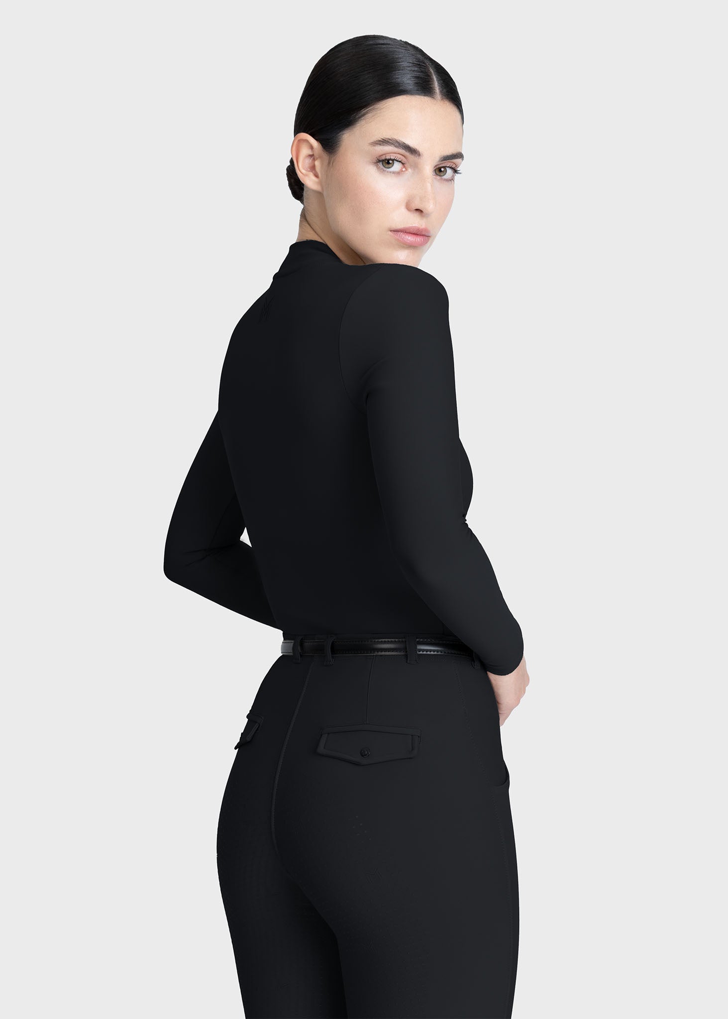 Velya Long Sleeve Base Layer (Black)
