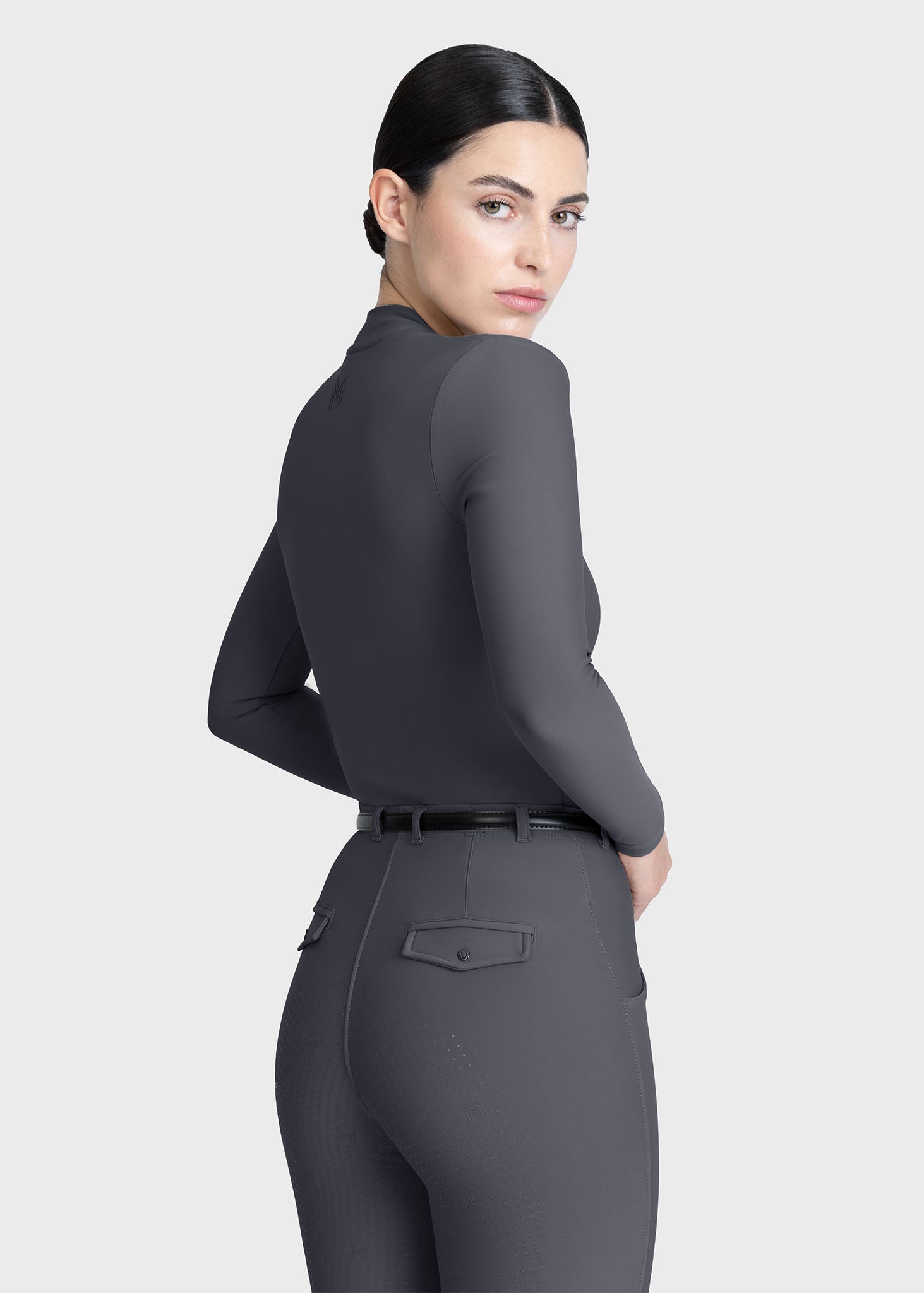 Velya Long Sleeve Base Layer (Graphite)