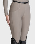 Velya Riding Leggings + Belt (Taupe)