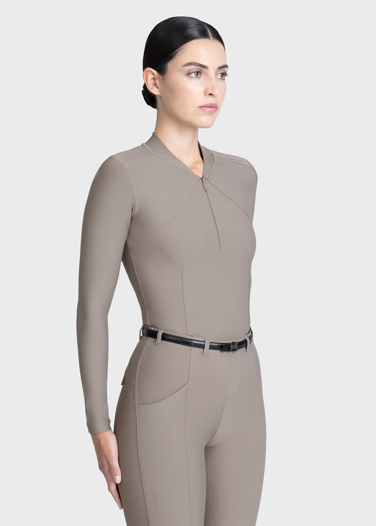 Velya Long Sleeve Base Layer (Taupe)