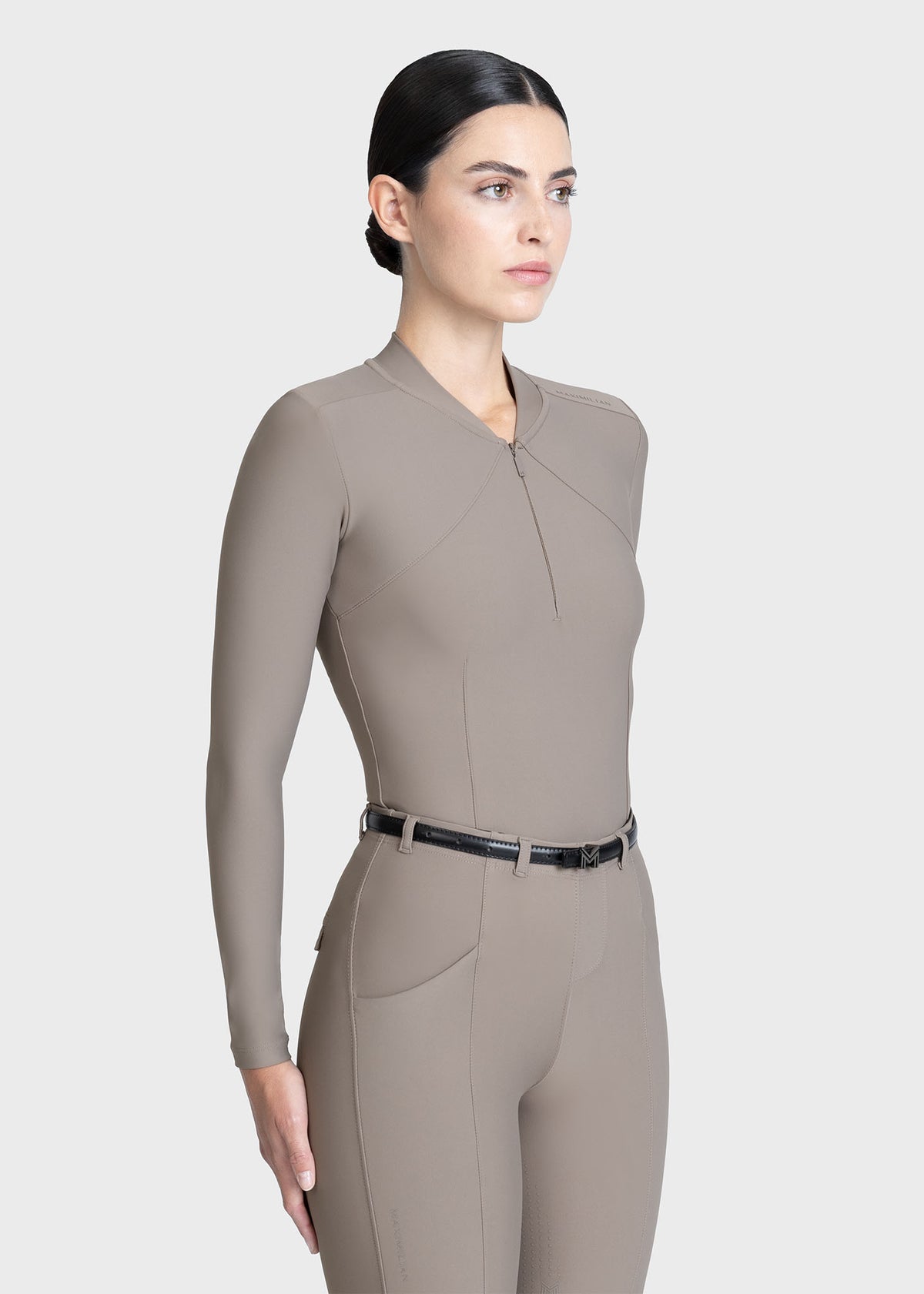 Velya Long Sleeve Base Layer (Taupe)