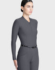 Velya Long Sleeve Base Layer (Graphite)