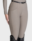 Velya Riding Leggings + Belt (Taupe)