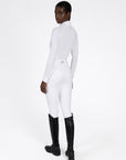 Aira Long Sleeve Show Shirt (White)