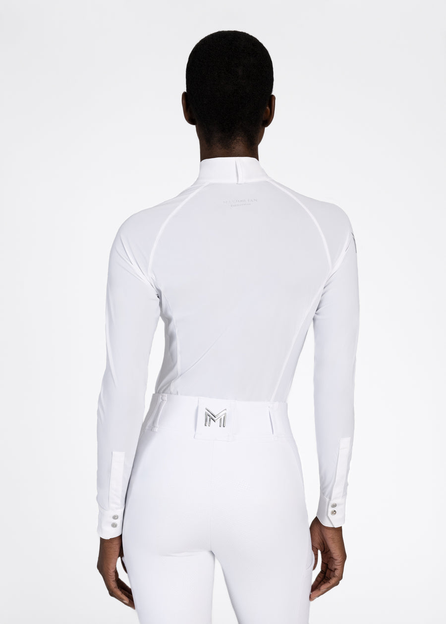 Aira Long Sleeve Show Shirt (White)