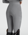 Outline Riding Leggings (Titanium)