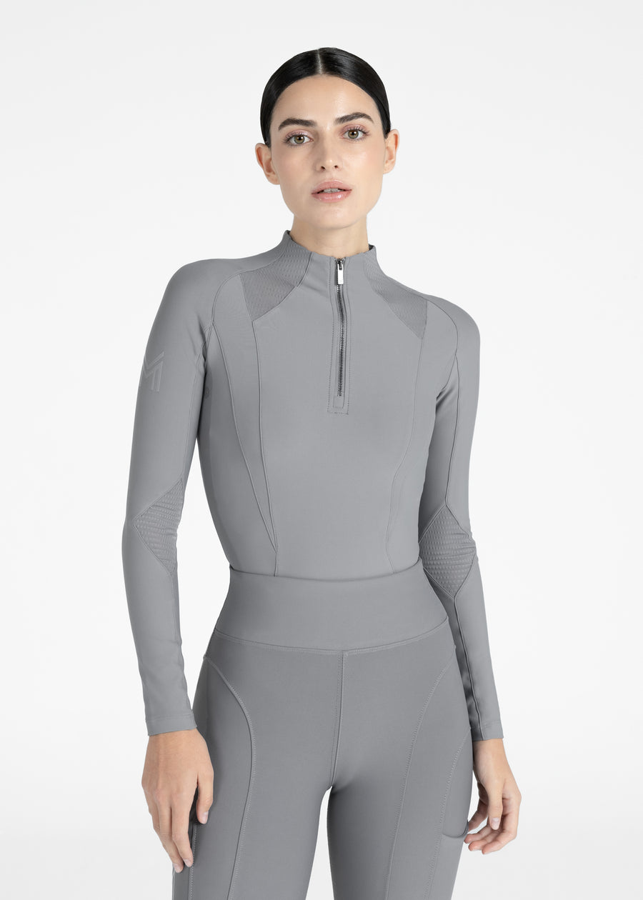 Frame Long Sleeve Base Layer (Titanium)