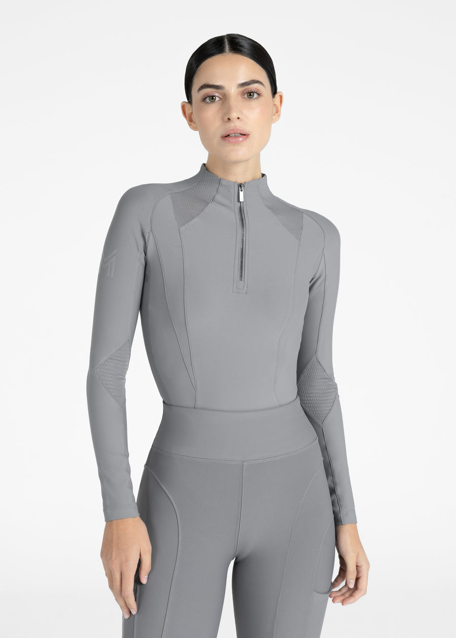 Frame Long Sleeve Base Layer (Titanium)