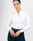 Frame Long Sleeve Base Layer (White)