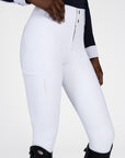 Aero Breeches (White/Gold)