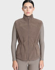 Sherpa Teddy Vest (Taupe)
