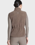 Sherpa Teddy Vest (Taupe)