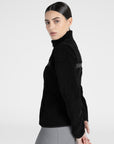 Ciara Teddy Jacket (Black)