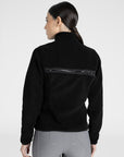 Ciara Teddy Jacket (Black)