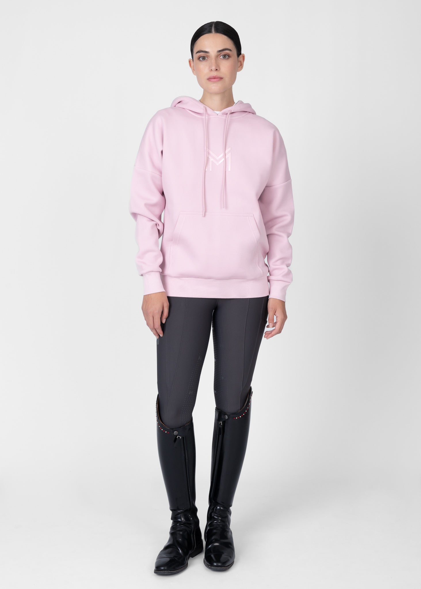 Women Icon Oversized Hoodie (Pink) – Maximilian Equestrian