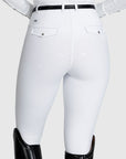 Velya Riding Leggings + Belt (White)