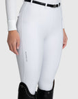 Velya Riding Leggings + Belt (White)
