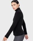 Veleda Fleeced Jacket (Black)
