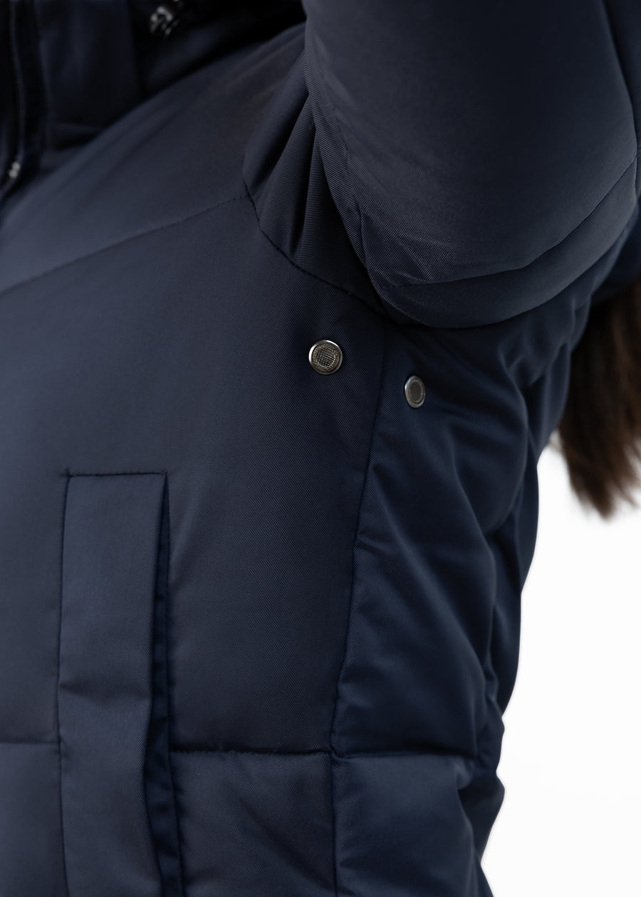 Stereo Puffer Jacket (Navy)