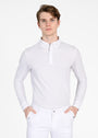 Focus Long Sleeve Competition Shirt (White)