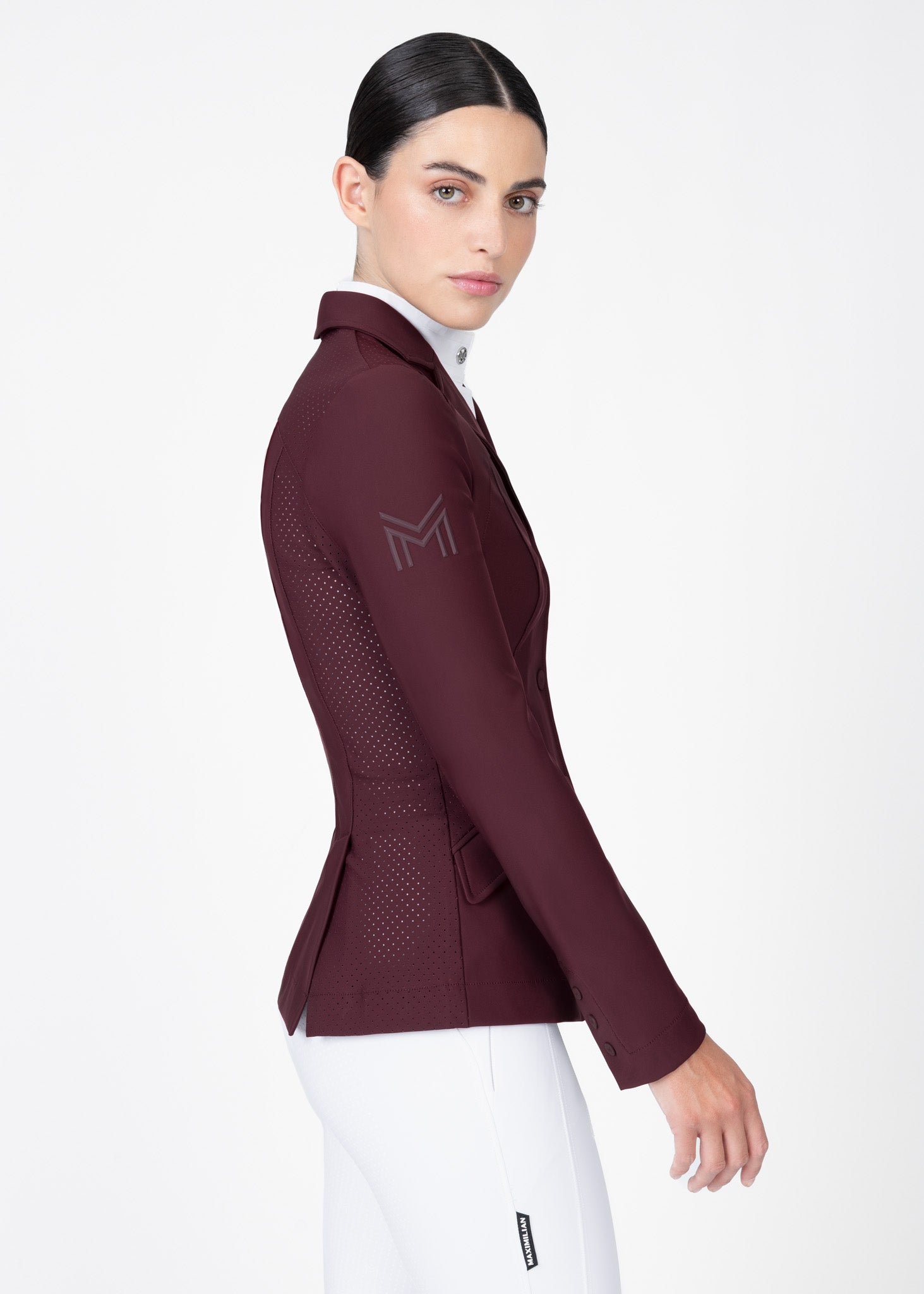 Aura Show Jacket (Burgundy) – Maximilian Equestrian