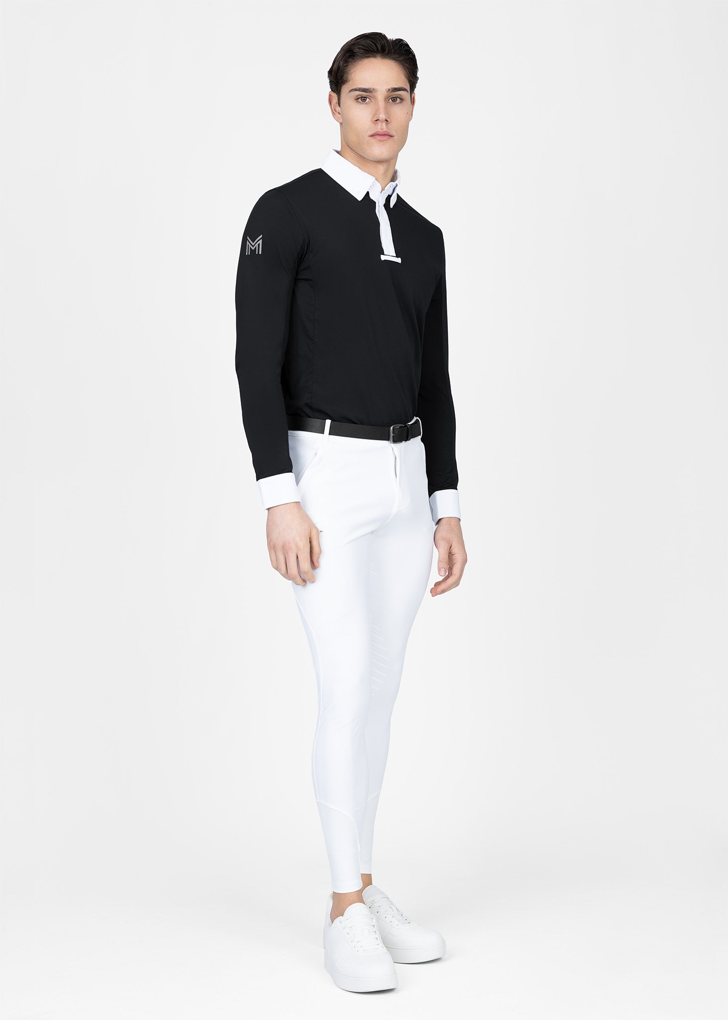 Focus Long Sleeve Competition Shirt (Black)